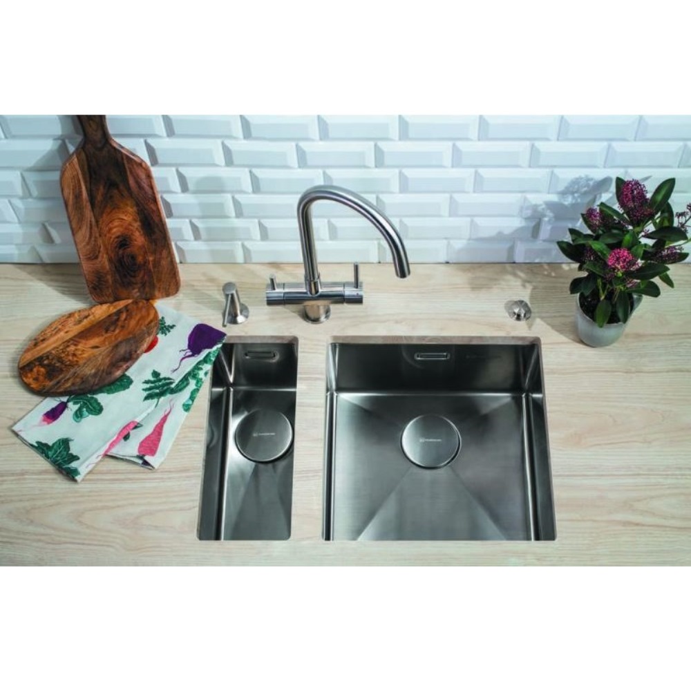Мойка кухонная Omoikiri Taki 20 Вороненая сталь 4973105 — изображение 2