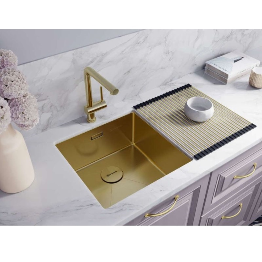 Мойка кухонная Omoikiri Taki 44 Золото светлое 4973520 — изображение 3