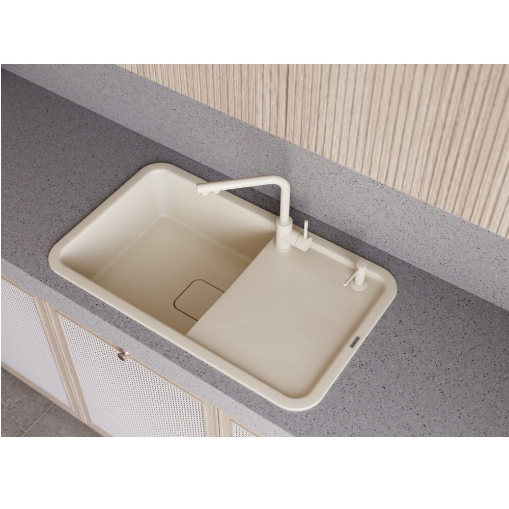 Дозатор встраиваемый Omoikiri OM-02-P Бежевый 4975020 — изображение 2