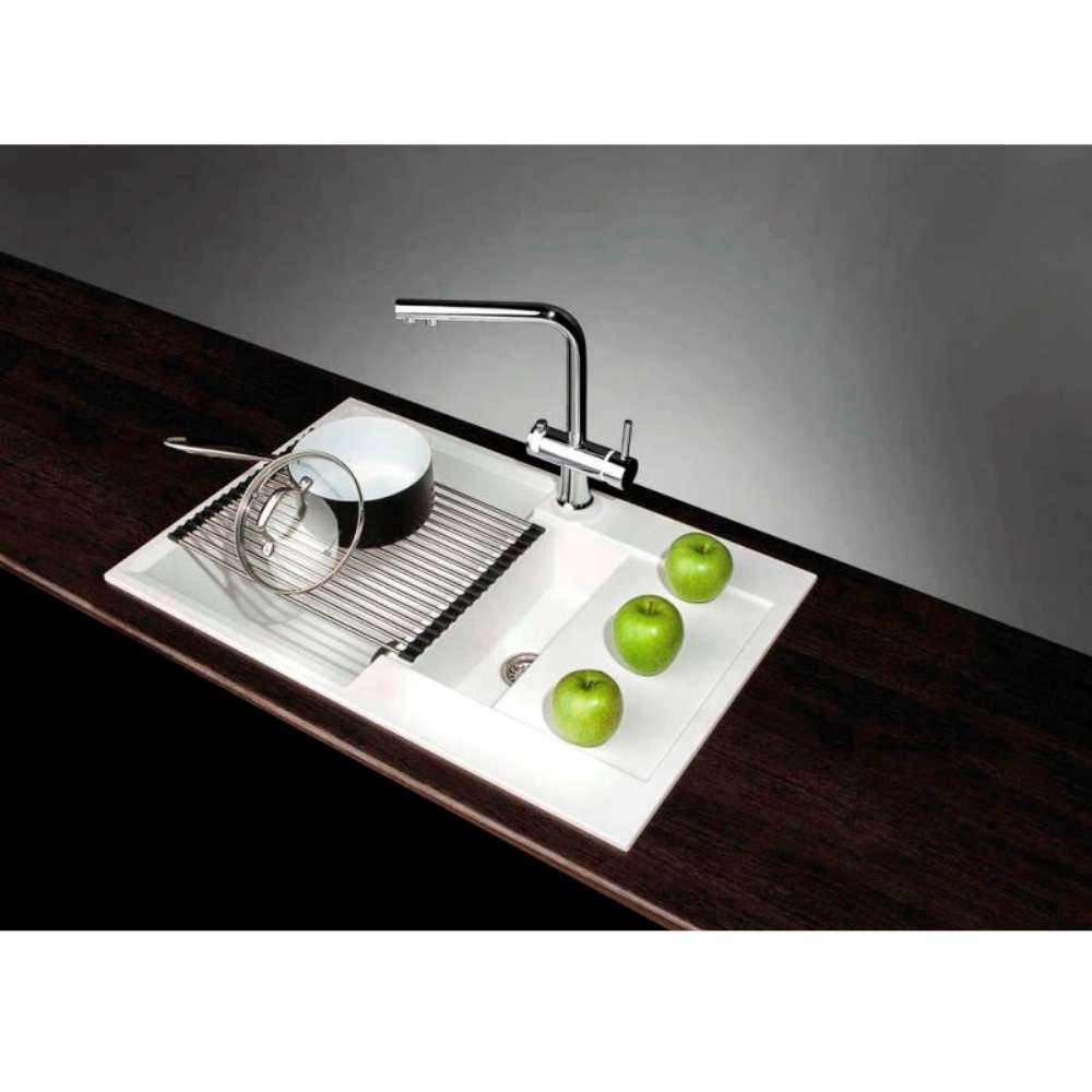 Мойка кухонная Omoikiri Sakaime 78 Белый матовый 4993128 — изображение 2