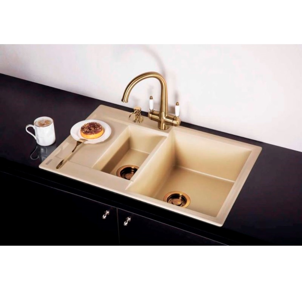 Мойка кухонная Omoikiri Daisen 78 Пастила 4993330 — изображение 3