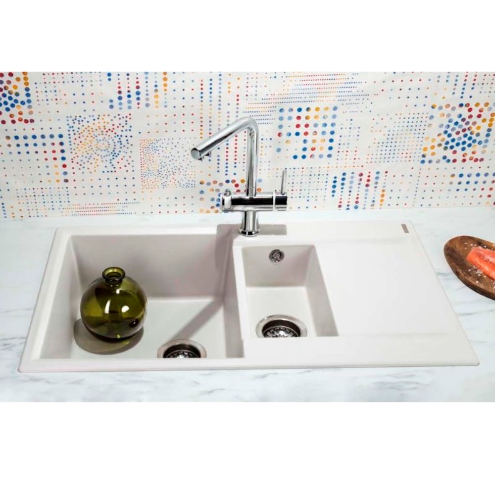 Мойка кухонная Omoikiri Daisen 86 Ваниль 4993471 — изображение 3