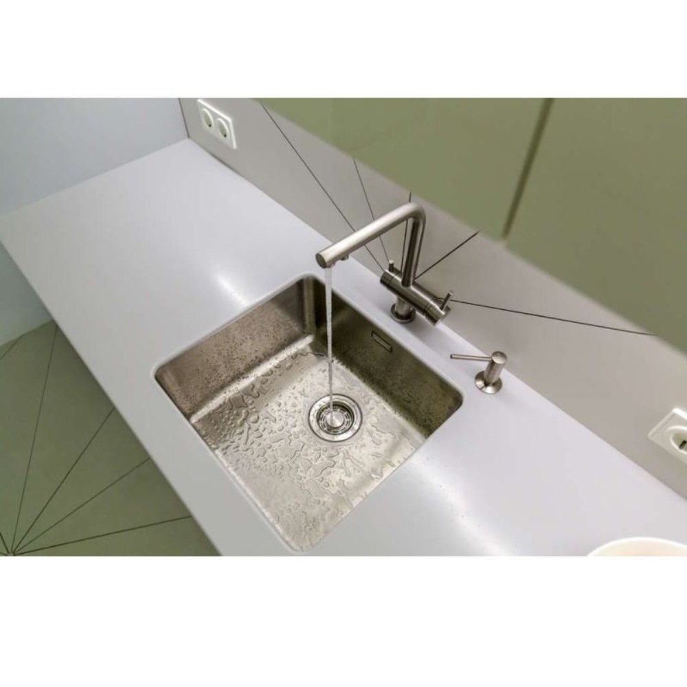 Мойка кухонная Omoikiri Tadzava Quadro 44 Хром 4993509 — изображение 2