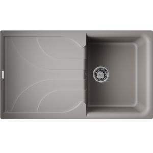 Мойка кухонная Omoikiri Yasugata 86 Серый матовый 4993546