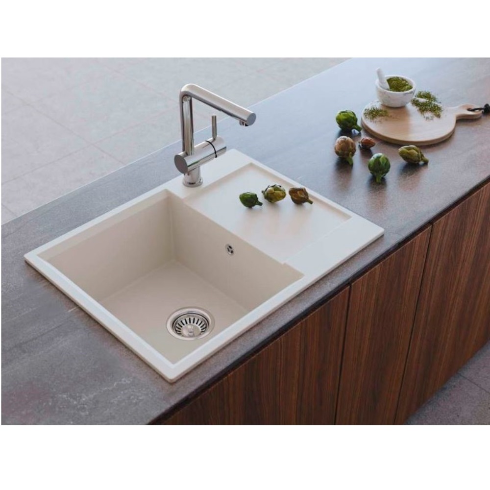 Мойка кухонная Omoikiri Daisen 65 Черный матовый 4993684 — изображение 3