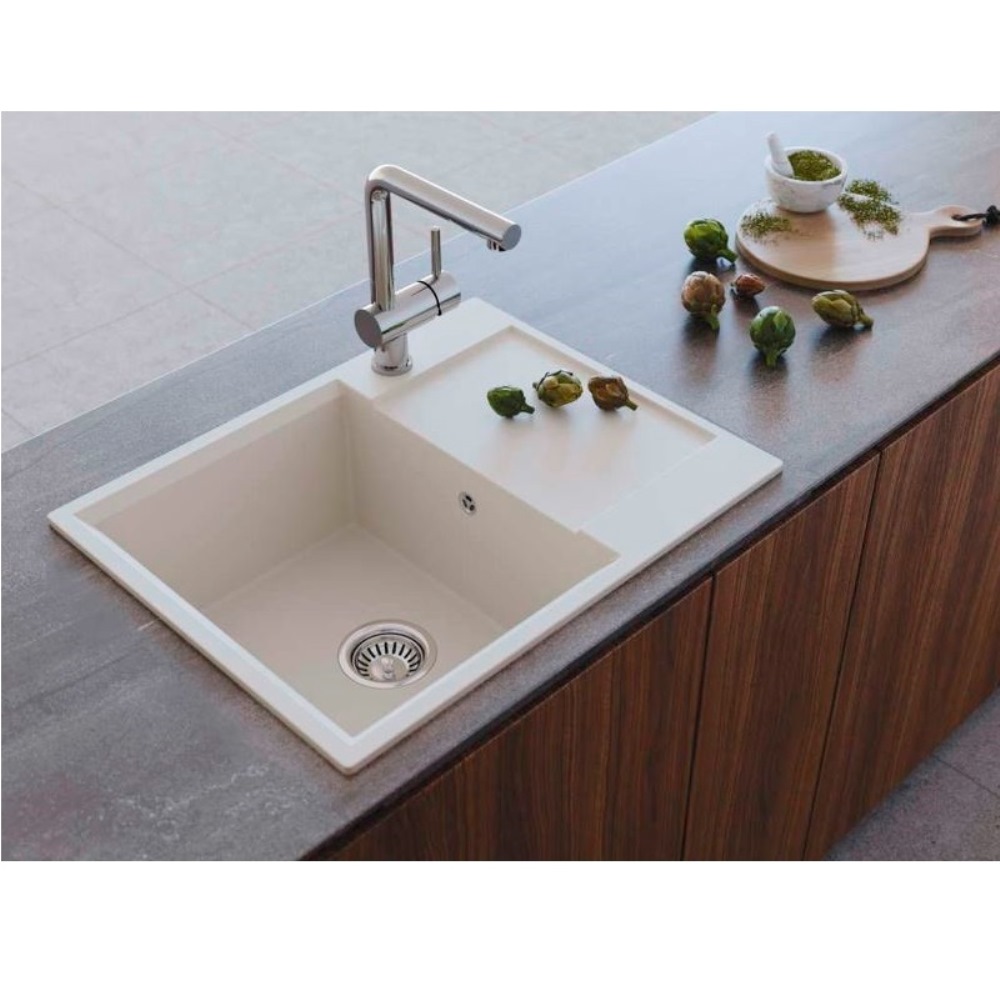 Мойка кухонная Omoikiri Daisen 65 Бежевый 4993685 — изображение 3