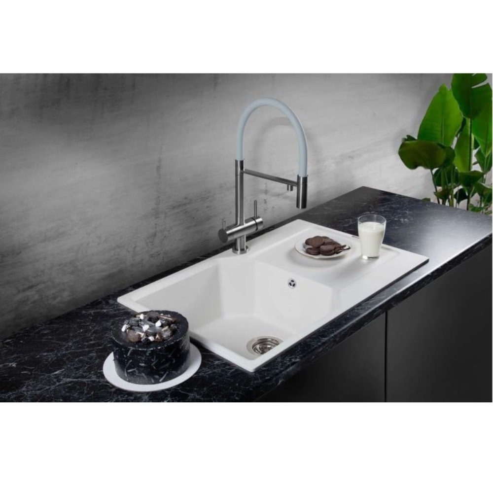 Мойка кухонная Omoikiri Yonaka 78 Ваниль 4993702 — изображение 2