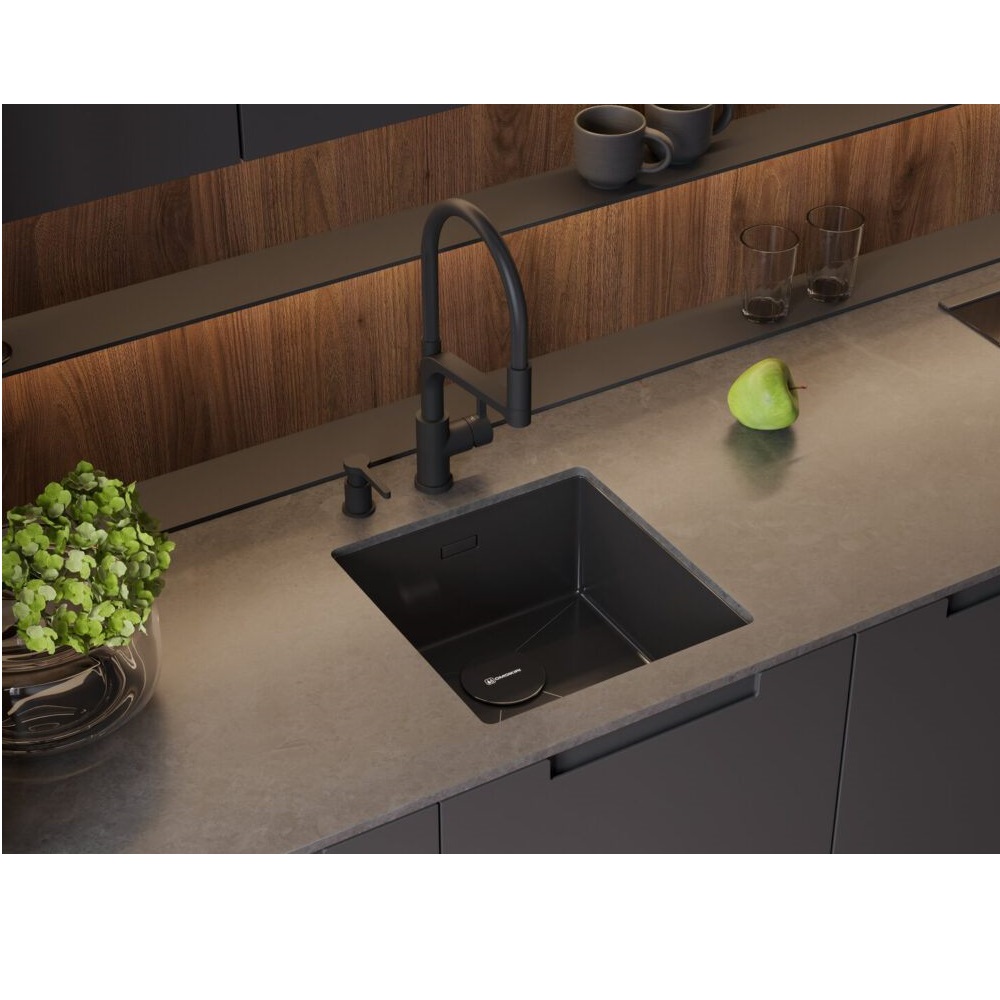 Дозатор встраиваемый Omoikiri OM-04 Вороненая сталь 4995051 — изображение 2