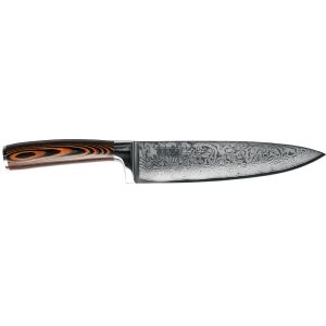 Нож шефа Omoikiri Mikadzo Damascus Suminagashi 4996234
