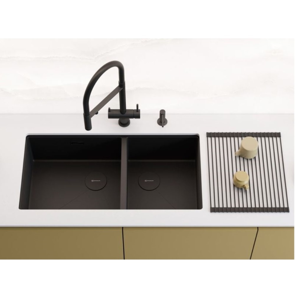 Мойка кухонная Omoikiri Taki Side 85 Графит 4997039 — изображение 3