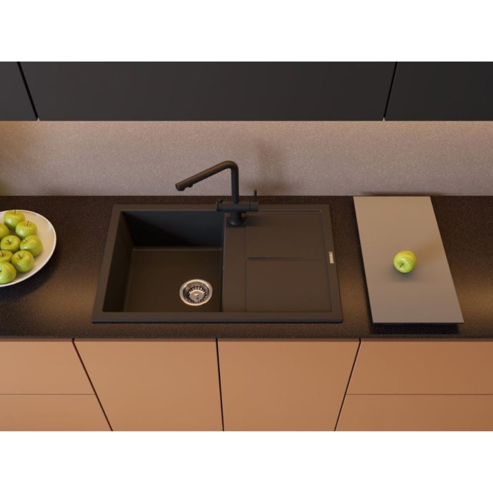 Мойка кухонная Omoikiri Sumi 79 Графит 4997097 — изображение 3