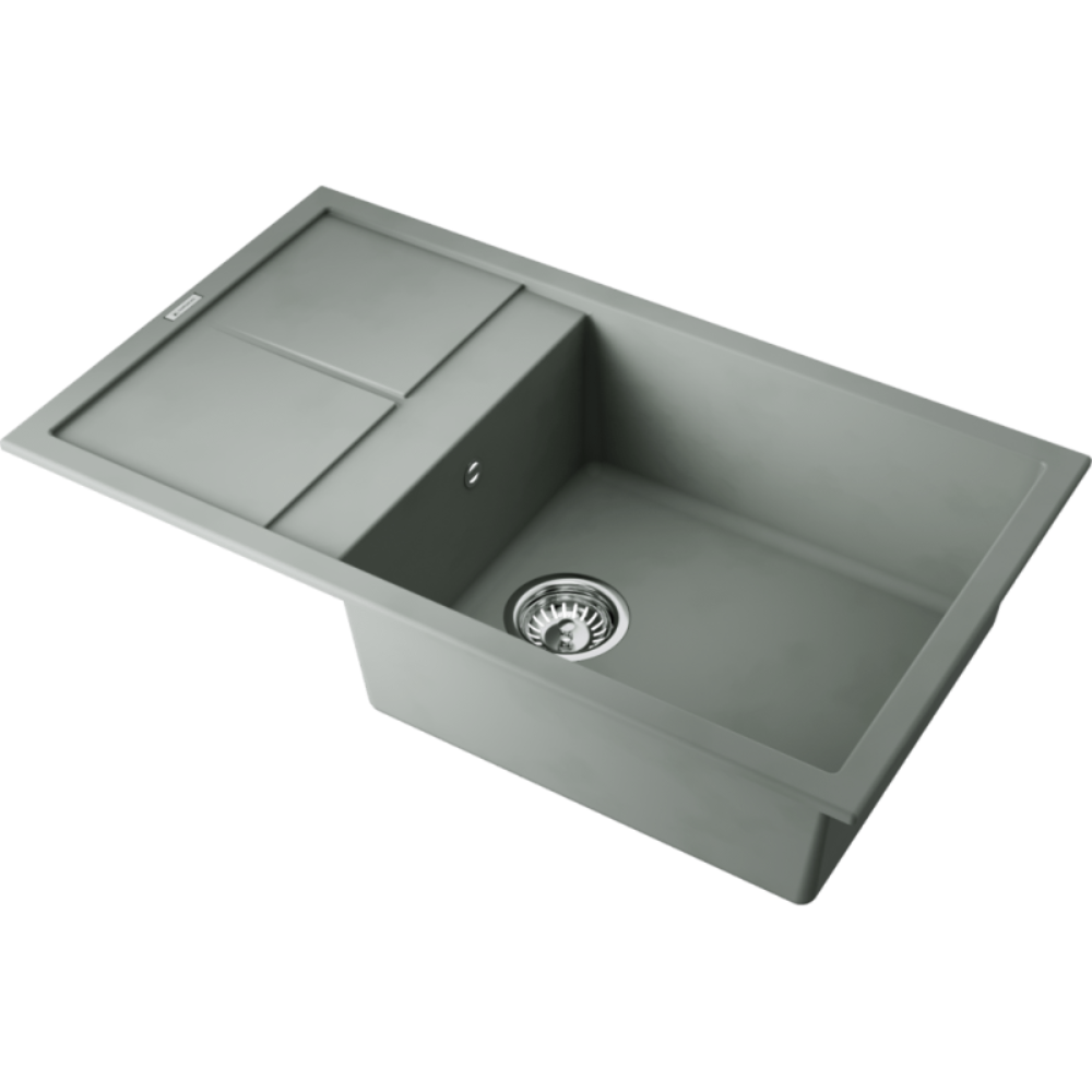 Мойка кухонная Omoikiri Sumi 86 Зелено-серый 4997107 — изображение 2