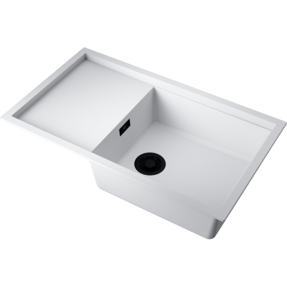 Мойка кухонная Omoikiri Sintesi 86 Белый матовый 4997131 — изображение 2