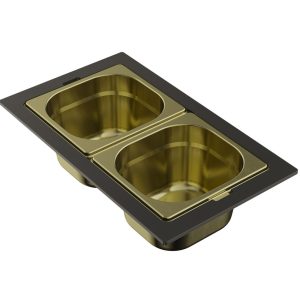 Контейнер для кухонной мойки Omoikiri DC-04-2 Золото светлое 4999086